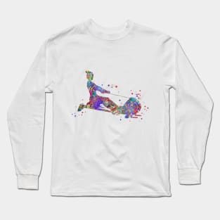 Rowing woman Long Sleeve T-Shirt